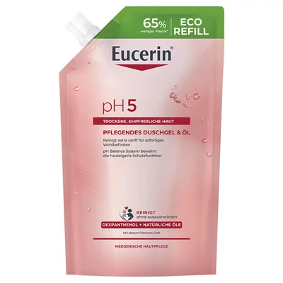 EUCERIN PH5 OLAJTUSFÜRDŐ GÉL ÖKO-UTÁNTÖLTŐ 400ML
