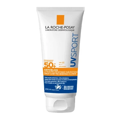 LA ROCHE-POSAY ANTHELIOS UV SPORT PRO-RESISTANCE fényvédő tej SPF50+ 200ml