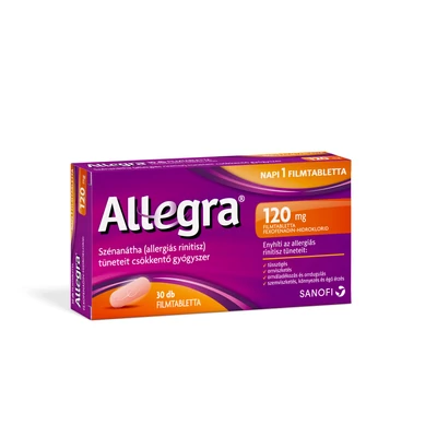 ALLEGRA 120 MG FILMTABLETTA 30X
