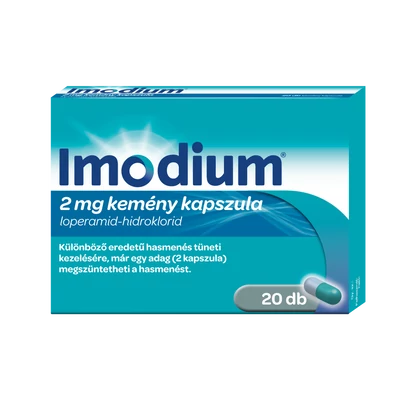 IMODIUM 2MG KEMÉNY KAPSZULA 20X