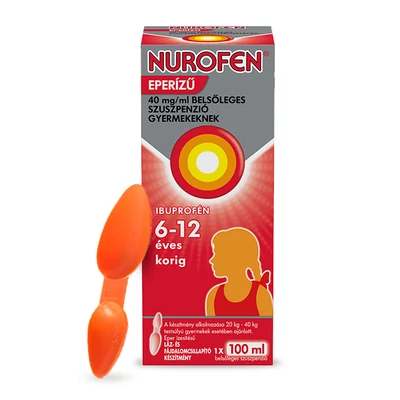 NUROFEN EPER. 40MG/ML BELS.SZUSZP. GYERM.1X100ML