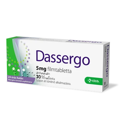 DASSERGO 5MG FILMTABL. 30X