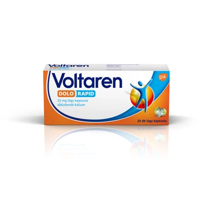 VOLTAREN DOLO RAPID 25 MG LAGY KAPSZ. 20X