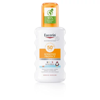 EUCERIN SUN KIDS SENSITIVE PROTRCT GYERMEK NAPOZÓ SPRAY SPF50+ 200ML