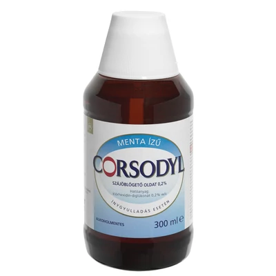 CORSODYL MW ALKOHOLMENTES SZÁJVÍZ 300ML