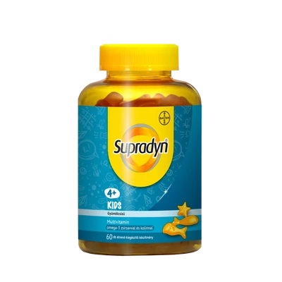 SUPRADYN KIDS OMEGA-3 GUMICUKOR 60X