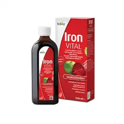 HUBNER IRON VITAL F. SZIRUP 250ML