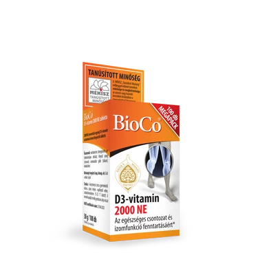 BioCo D3-vitamin 2000 NE Megapack 100 db