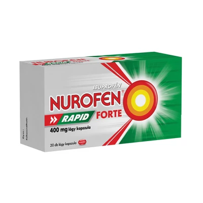 NUROFEN RAPID FORTE 400MG LÁGY KAPSZULA 20X