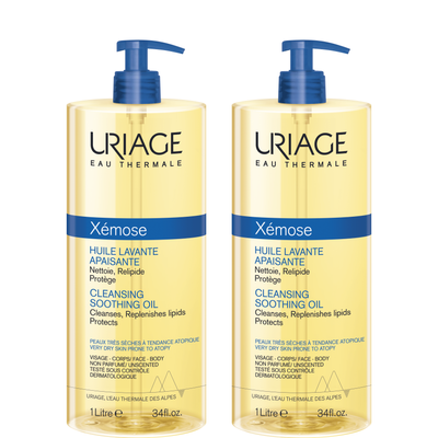 Uriage Xemose olajtusfürdő száraz bőrre 2x1000ml