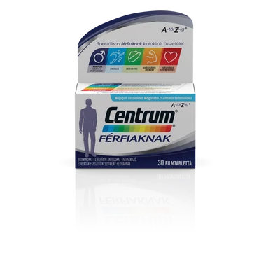 CENTRUM FÉRFIAKNAK A-Z FILMTABLETTA 30X