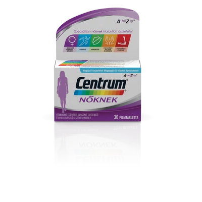 CENTRUM NŐKNEK A-Z FILMTABLETTA 30X