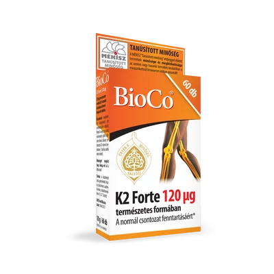 BioCo K2-vitamin Forte 120 mikrogramm 60 db