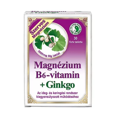 DR CHEN SZERVES MAGNÉZIUM B-6 VITAMIN + GINKGO 30X 