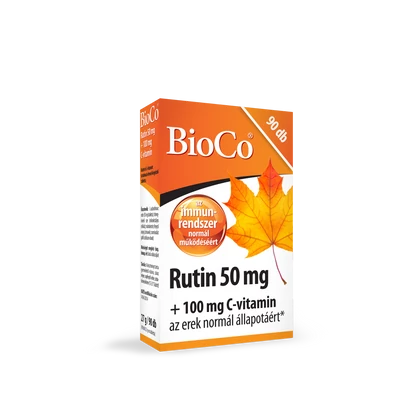 BioCo Rutin 50 mg+100 mg C-vitamin 90 db