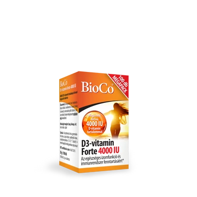 BioCo D3-vitamin Forte 4000 IU 100 db