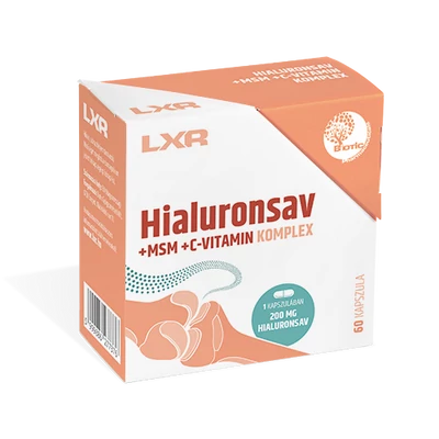 LXR HIALURONSAV+MSM+C-VITAMIN KOMPLEX KAPSZULA 60X 