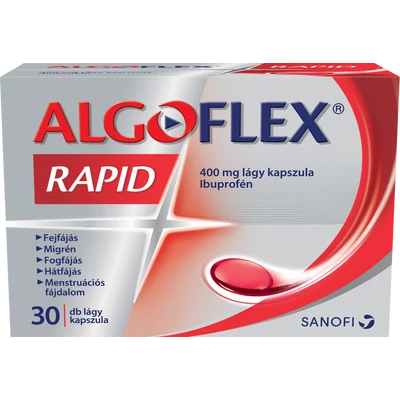 ALGOFLEX RAPID 400MG LÁGY KAPSZULA 30X