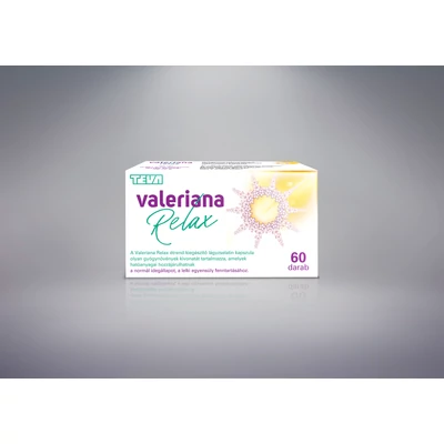 VALERIANA RELAX GYÓGYNÖVÉNYKIVONAT KAPSZULA 60X