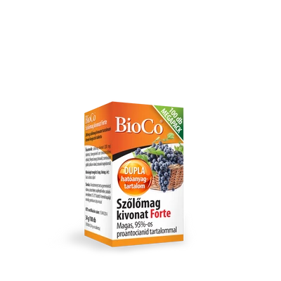 BioCo Szőlőmag kivonat Forte MEGAPACK 100 db 