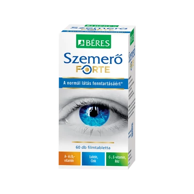 BÉRES SZEMERŐ LUTEIN FORTE ÉTRENDKIEGÉSZÍTŐ FILMTABLETTA 60X