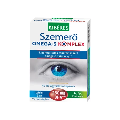 BÉRES SZEMERŐ OMEGA-3 KOMPLEX LÁGYZSELATIN KAPSZULA 45X