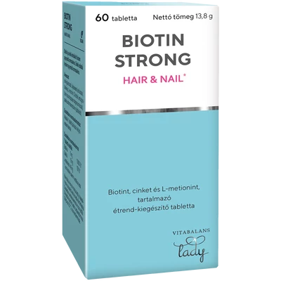 VITABALANS BIOTIN STRONG HAIR ET NAIL TABLETTA 60X