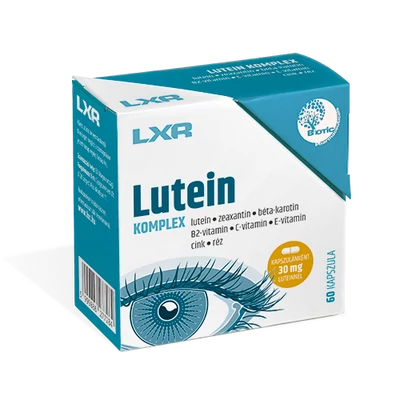 LXR LUTEIN KOMPLEX+ZEAXANTIN KAPSZULA 60X  - INGYENES SZÁLLÍTÁS GLS CSOMAGAUTOMATÁBA