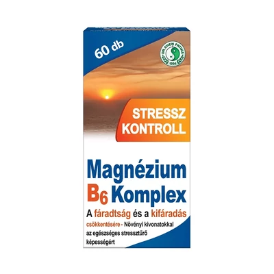 DR CHEN MAGNÉZIUM B6 KOMPLEX STRESSZ KONTROLL TABLETTA 60X