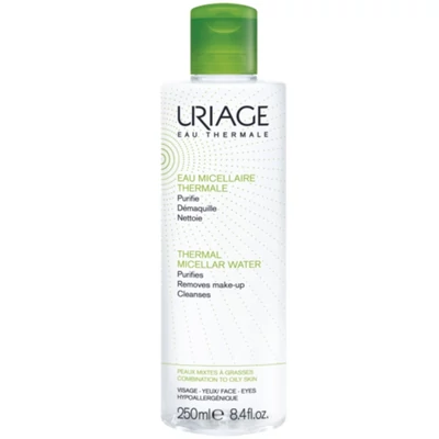 URIAGE MICELLAS ARCLEMOSÓ ZSÍROS/KOMBINÁLT BŐRRE 250ML