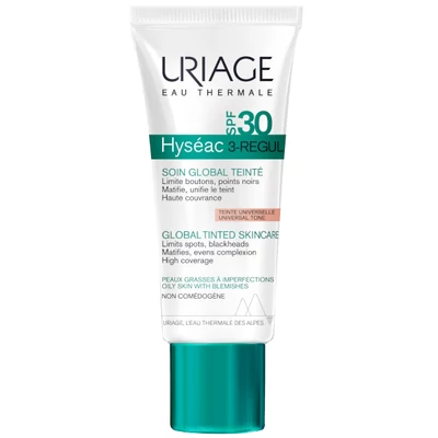 URIAGE HYSEAC 3 REGUL SPF30 SZÍNEZETT KRÉM 40ML