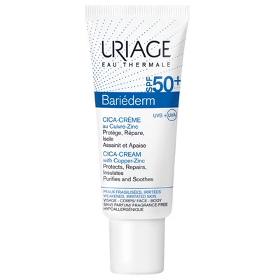 URIAGE BARIEDERM CICA CU-ZN KRÉM SPF50  40ML