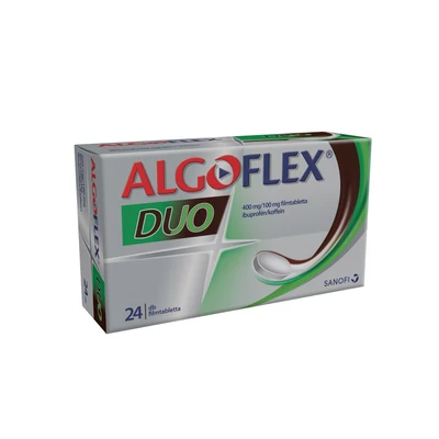 ALGOFLEX DUO 400MG/100MG FILMTABL. 24X