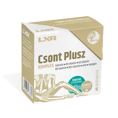 LXR CSONT PLUSZ KOMPLEX RÁGÓTABLETTA 60X