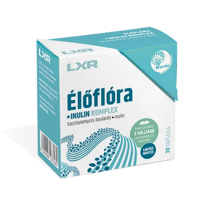 LXR ÉLŐFLÓRA+INULIN KOMPLEX KAPSZULA 30X 
