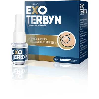 EXOTERBYN GYÓGYSZERES KÖRÖMLAKK 1X3,3ML