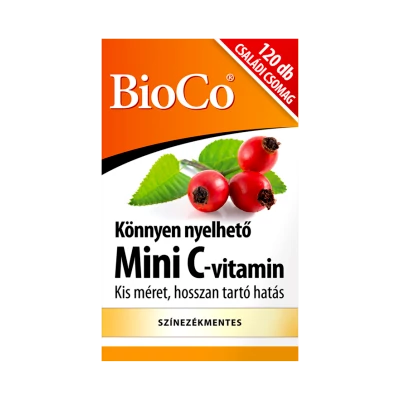 BIOCO MINI C-VITAMIN CSIPKEBOGYÓS TABLETTA 250MG 120X