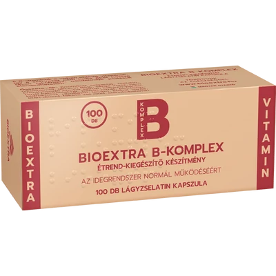 BIOEXTRA B-KOMPLEX LÁGYZSELATIN KAPSZULA 100X
