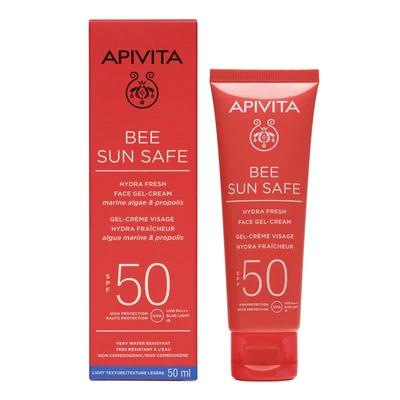 APIVITA BEE SUN SAFE HYDRA FRESH ARCKRÉM SPF50 50ML