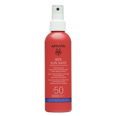 APIVITA BEE SUN SAFE SPRAY ARCRA ÉS TESTRE SPF50 200ML