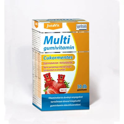 JUTAVIT MULTI GUMIVITAMIN CUKORMENTES EPER ÍZŰ 50X