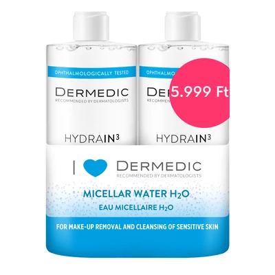 DERMEDIC HYDRAIN MICELLÁS VÍZ 2X500ML