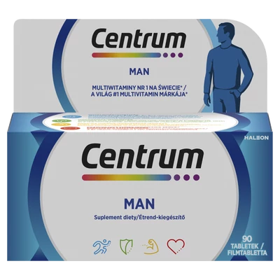 CENTRUM FÉRFIAKNAK A-Z FILMTABLETTA 90X - INGYENES SZÁLLÍTÁS GLS CSOMAGAUTOMATABA