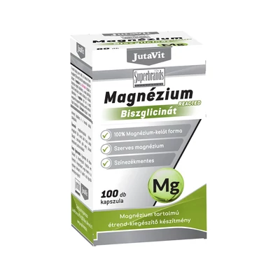 JUTAVIT MAGNÉZIUM-BISZGLICINÁT KAPSZULA 100X