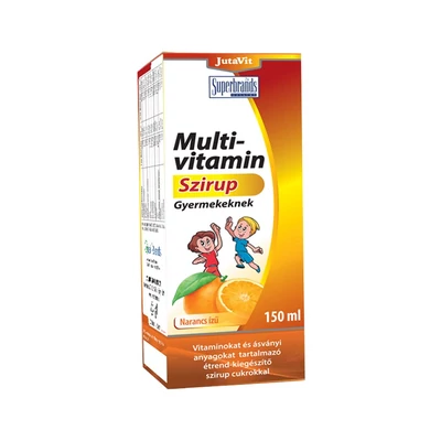 JUTAVIT MULTIVITAMIN SZIRUP NARANCS GYEREKEKNEK  150ML