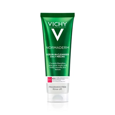 VICHY NORMADERM TISZTÍTÓ SZÉRUM MINDENNAPOS HÁMLASZTÁSRA 125ML