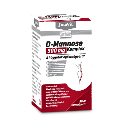 JUTAVIT D-MANNOSE 500MG KOMPLEX FILMTABLETTA 90X