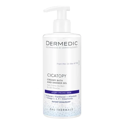 DERMEDIC CICATOPY KRÉMES FÜRDETŐ ÉS TUSFÜRDŐ 300ML