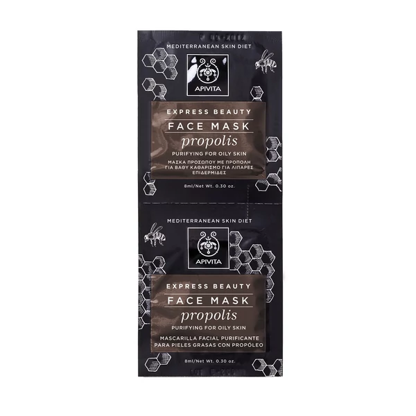 APIVITA EXPRESS MELYTISZT.MASZK PROPOLISZ 2X8ML