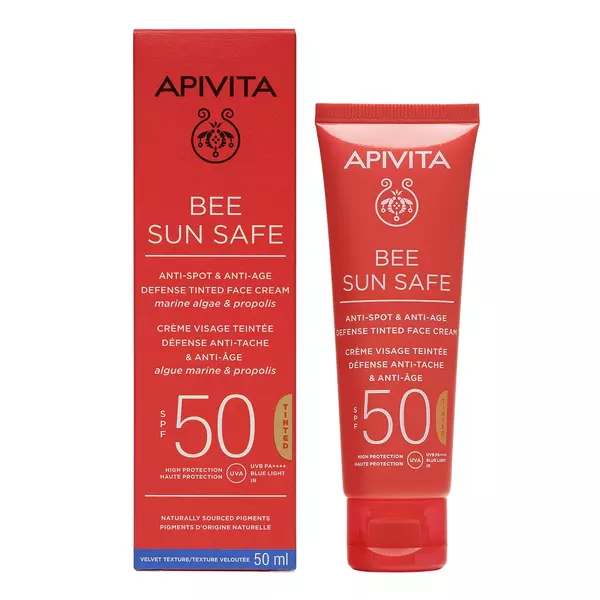 APIVITA BEE SUN SAFE SPF50 SZIN.PIGMENTF. 50ML